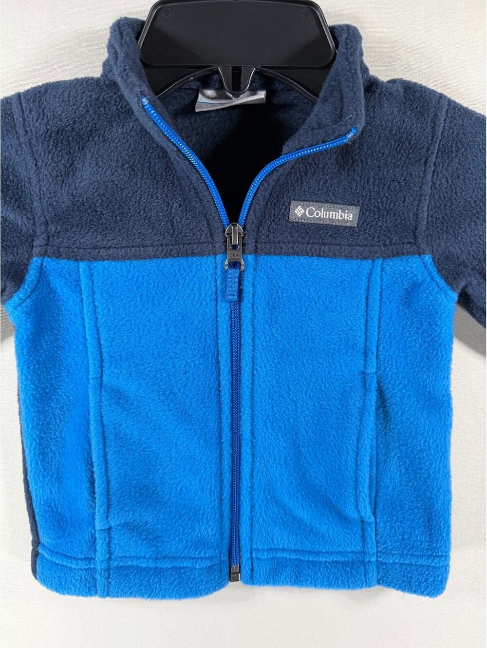 Columbia Baby Fleece Jacket 6-12 Months Blue and Navy